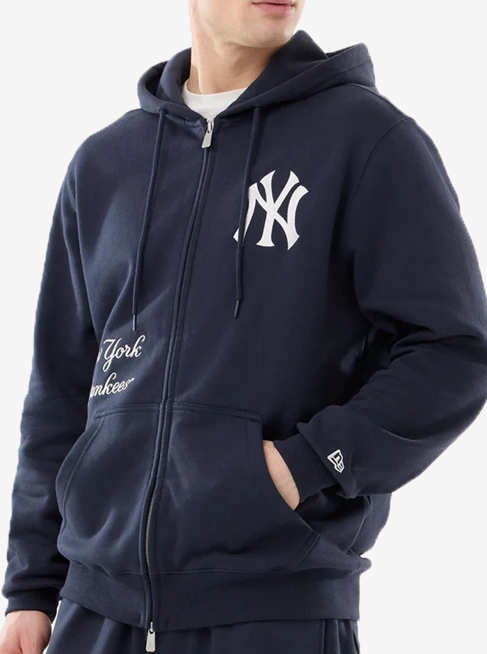 New York Yankees 2 Way Zip Hoodie