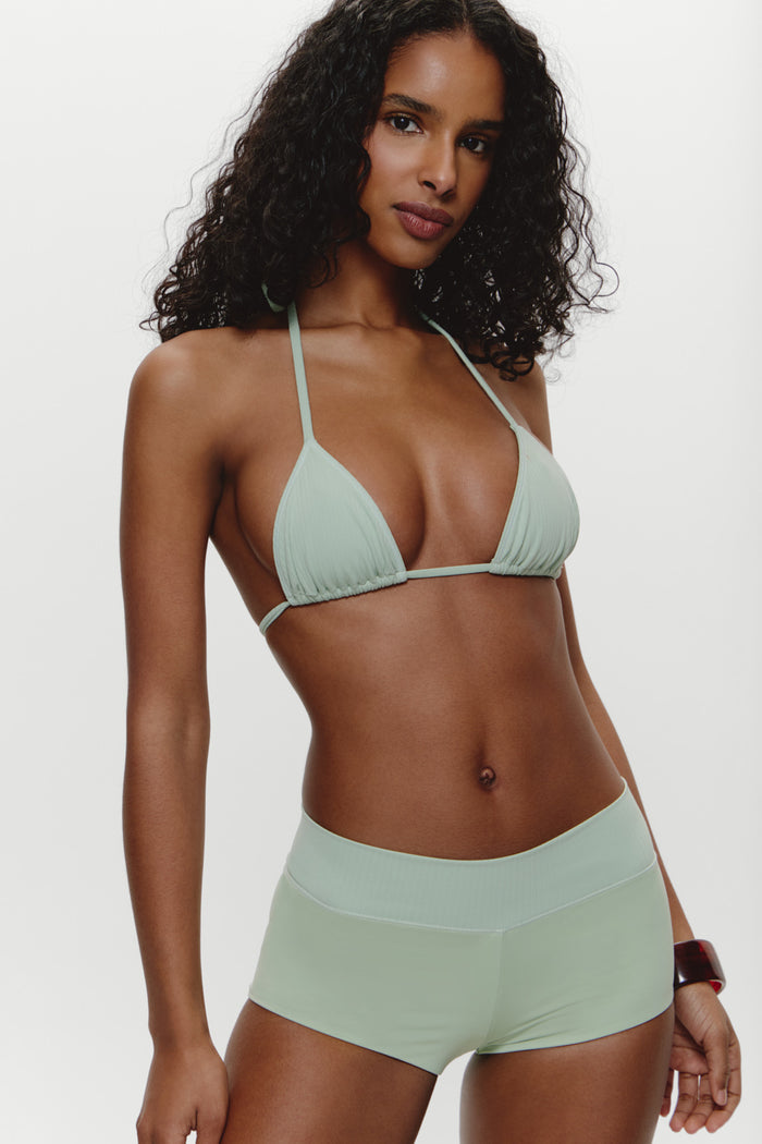 Kacey Cheeky Swim Shorts - Minty