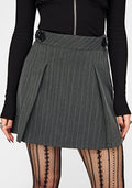 Nightingale Pinstripe Mini Skirt
