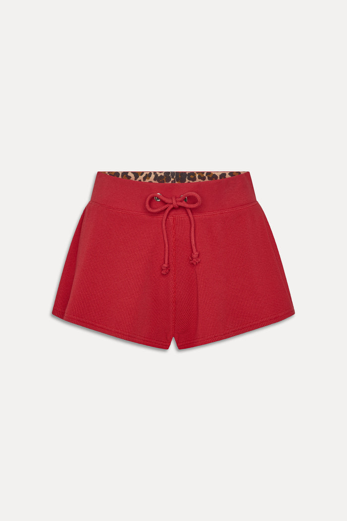 Noah Mini Shorts - Strawberry Red