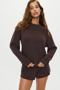 Noah Thermal Long Sleeve Shirt - Walnut