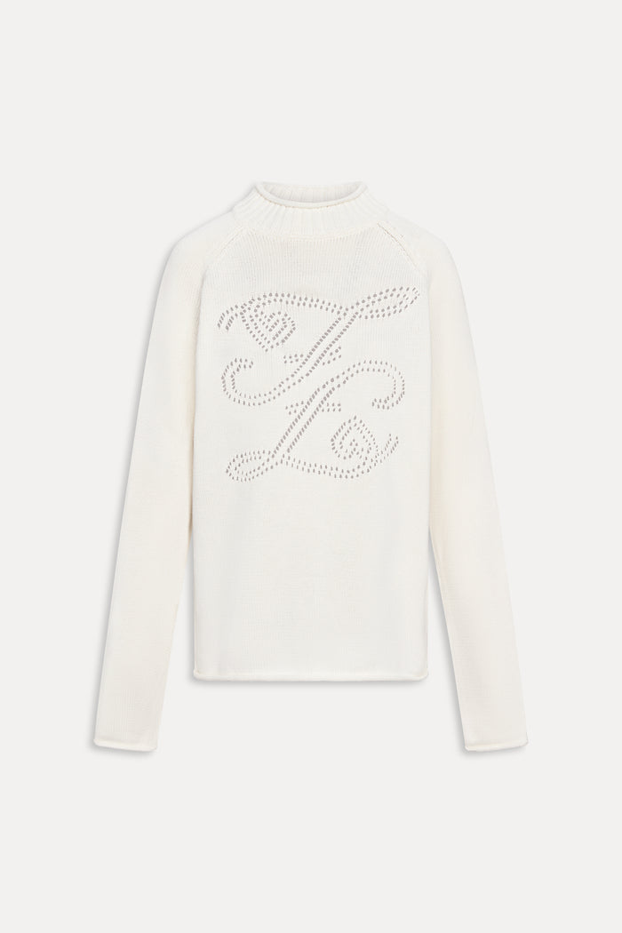 Noelle Cotton Knit Turtleneck - Cozy in FB