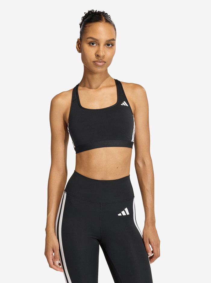 Optime Essentials Workout 3-Stripes Medium Support Bra