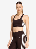 Optime Essentials Workout 3-Stripes Medium Support Bra