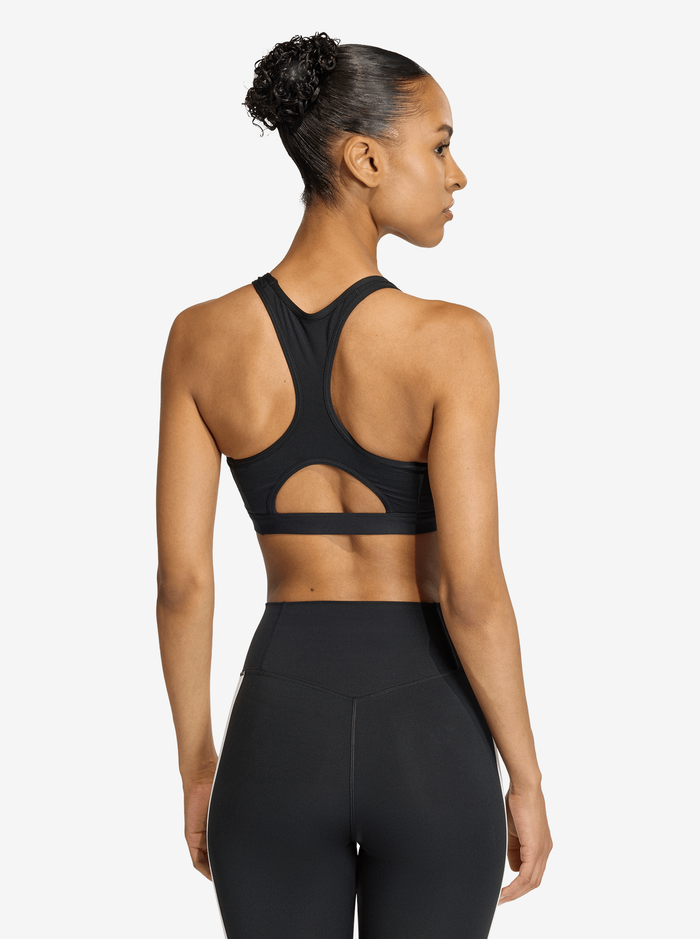Optime Essentials Workout 3-Stripes Medium Support Bra