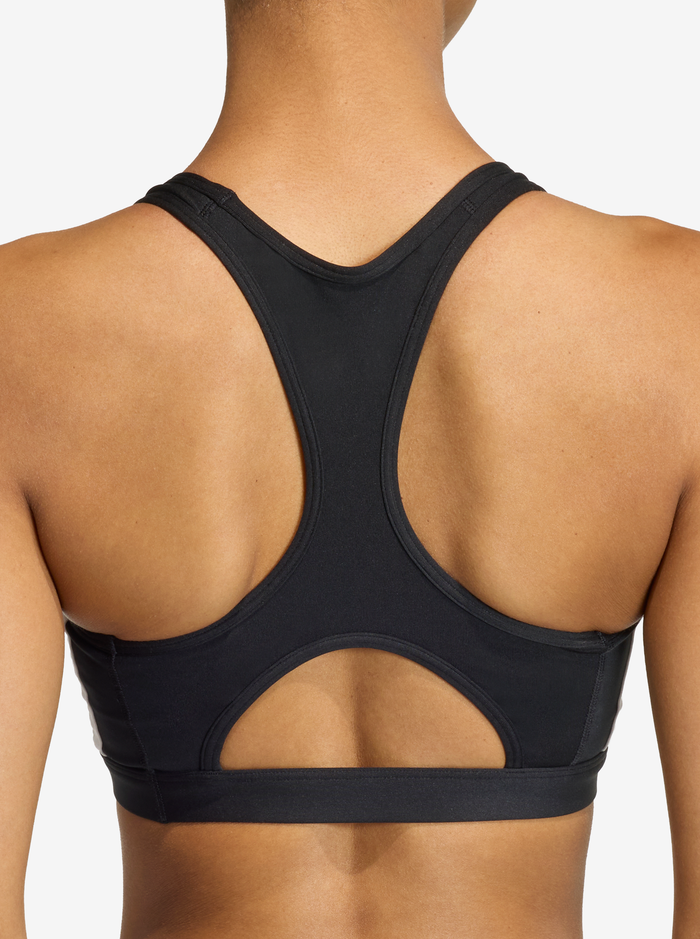 Optime Essentials Workout 3-Stripes Medium Support Bra