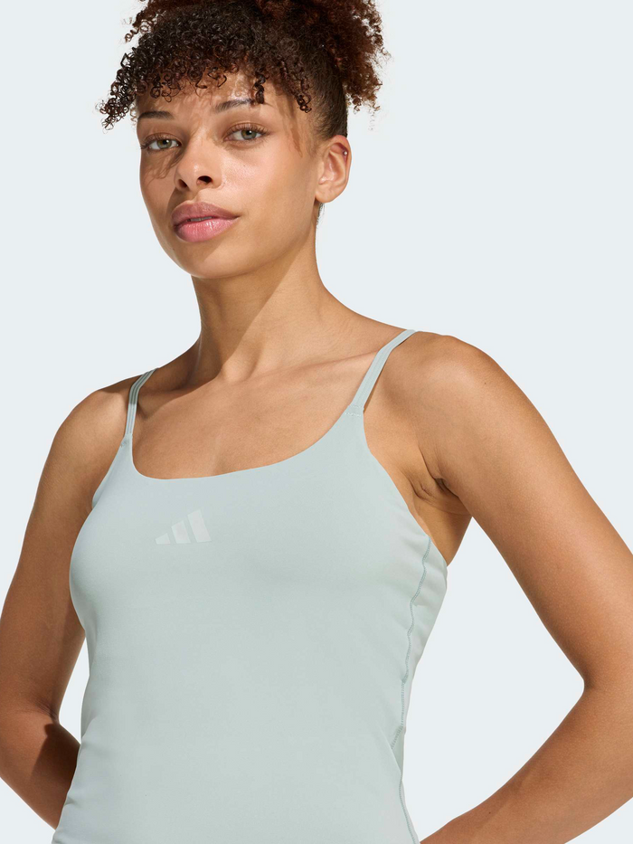 Optime Workout Tank with Integrated Light Support Bra