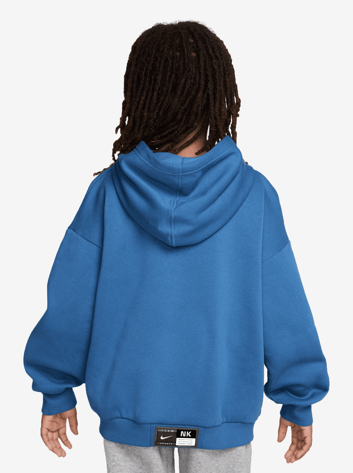 Oversized Fleece Basketball Hoodie Kids