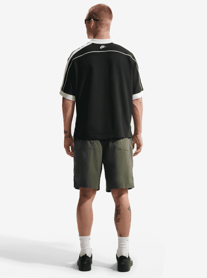 Oversized Short-Sleeve Polo