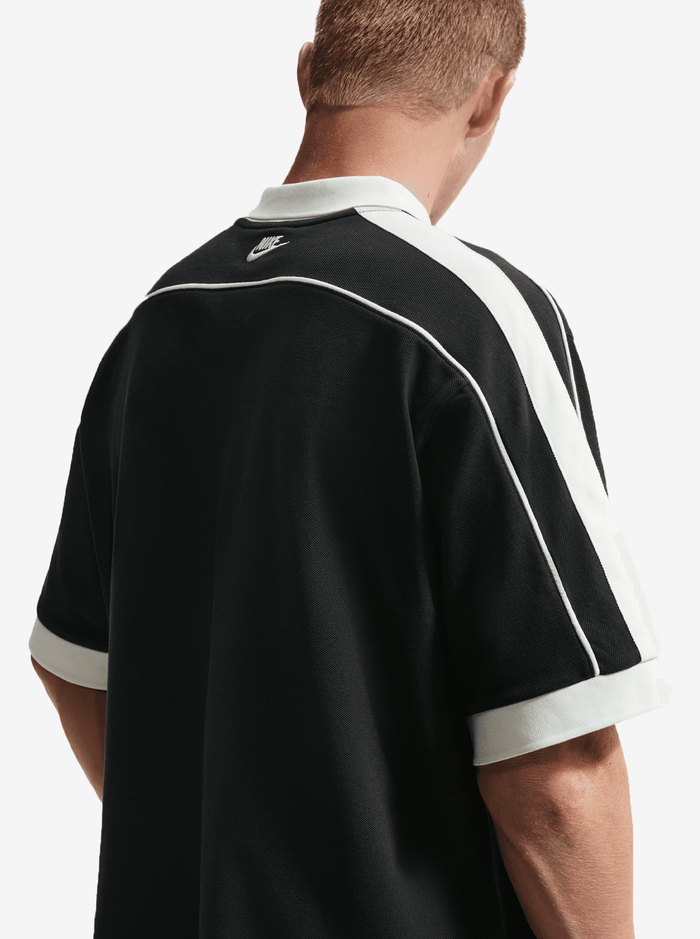 Oversized Short-Sleeve Polo