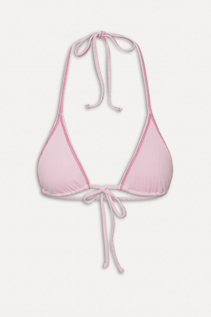 Paradise Halter Bikini Top - Strawberries & Cream