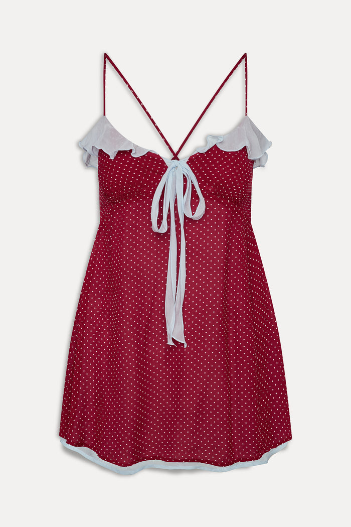 Picnic Hour Polka Dot Dress - Tuscany