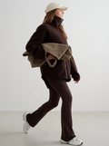 Pile Jacket in Cocoa