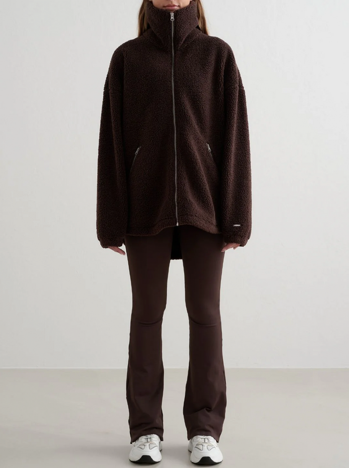 Pile Jacket in Cocoa