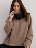Polar Fleece Long Sleeve in Espresso
