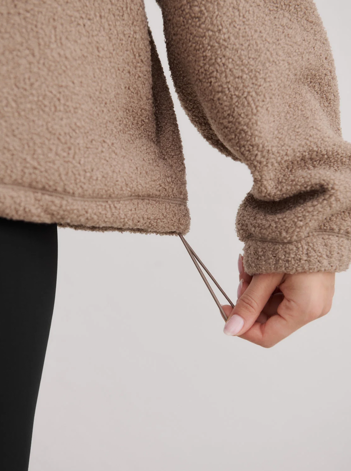 Polar Fleece Long Sleeve in Espresso