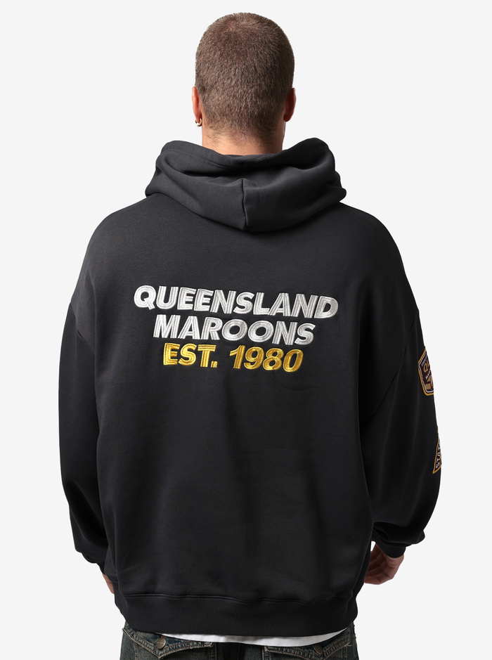 Queensland Maroons Boxy Hoodie