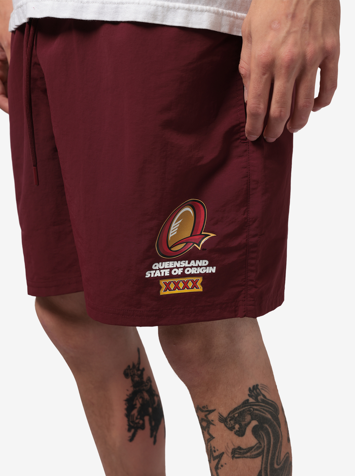 Queensland Maroons Nylon Sport Short