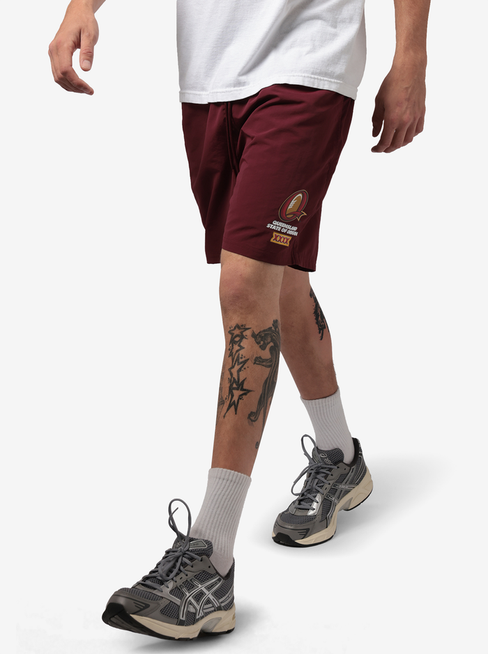 Queensland Maroons Nylon Sport Short