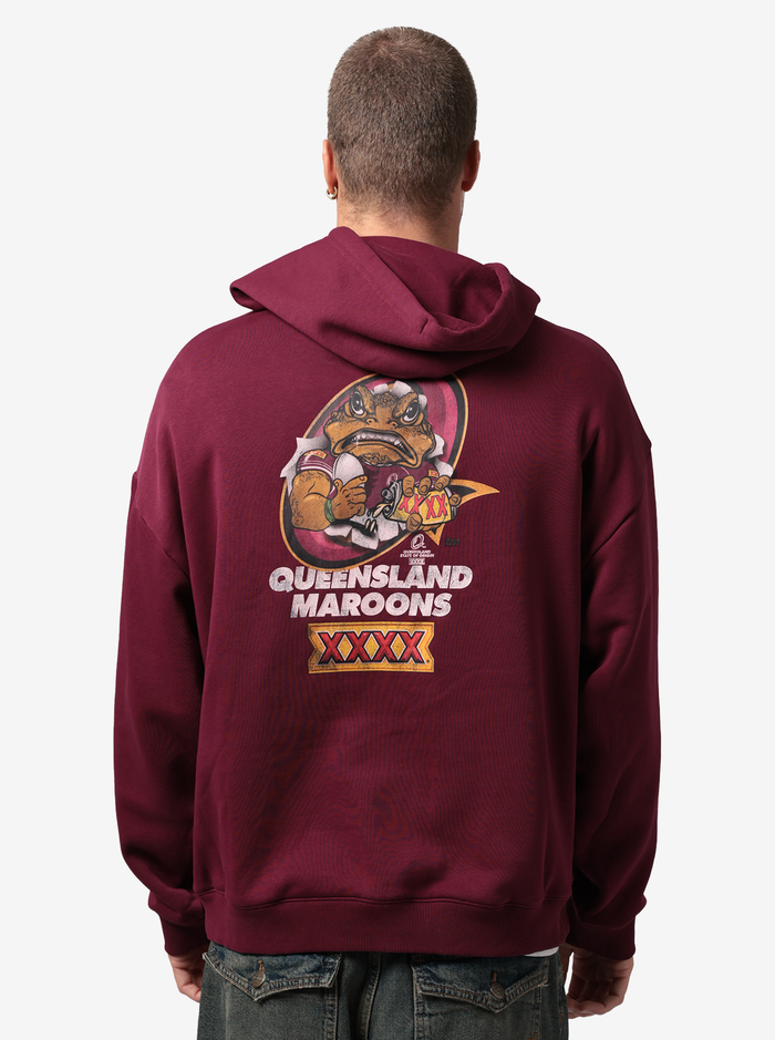 Queensland Maroons Toad Box Hoodie