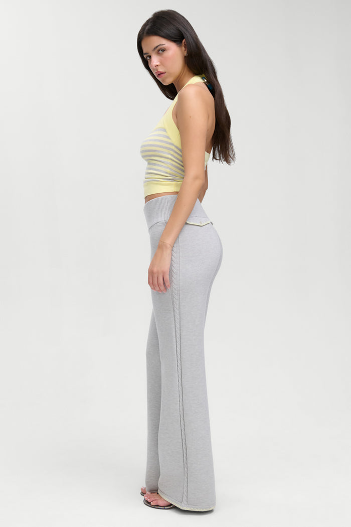 Quinn Knit Pants - Echo