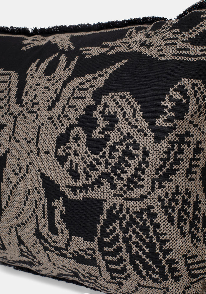 Ravenna Devil Criss Cross Cushion