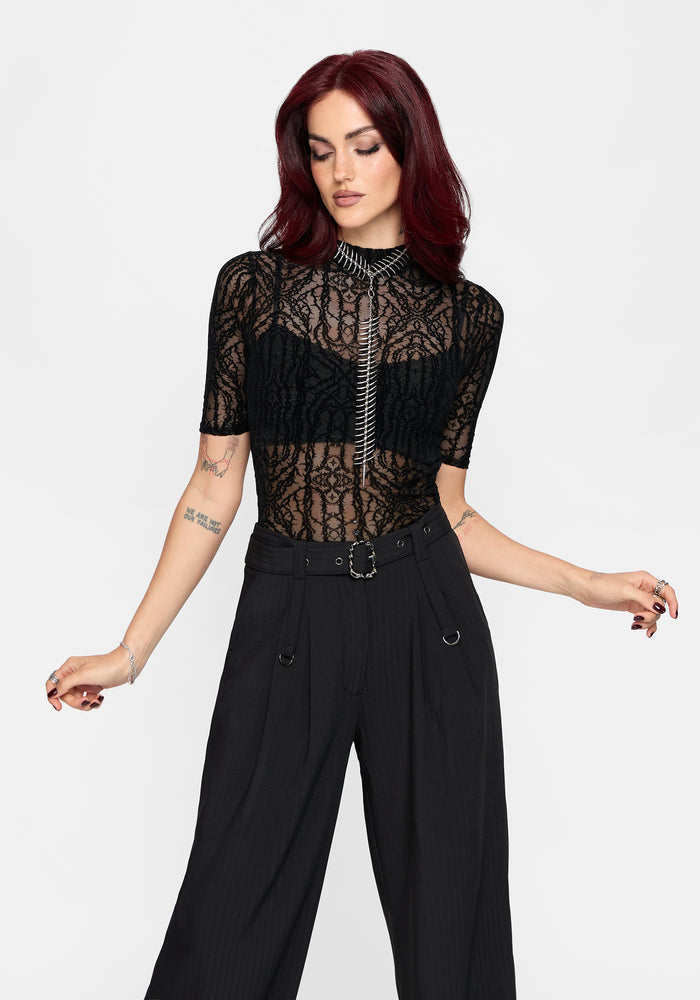 Riven Flock Jinx Mesh Top