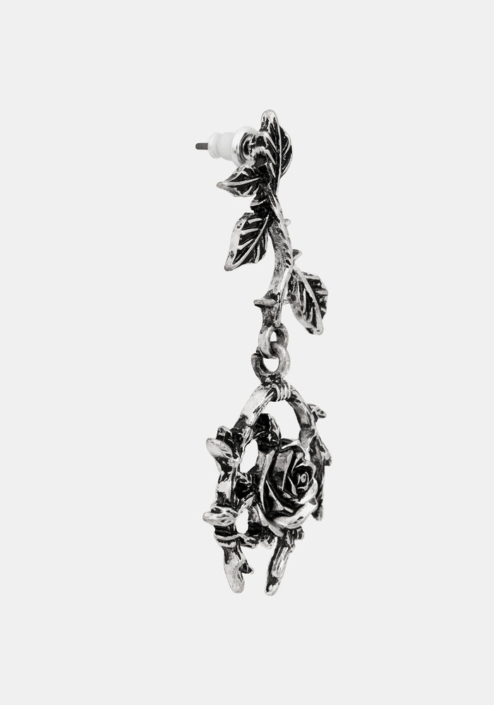 Rosethorn Widow Drop Earrings