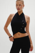 Ryder Halter Top - Black