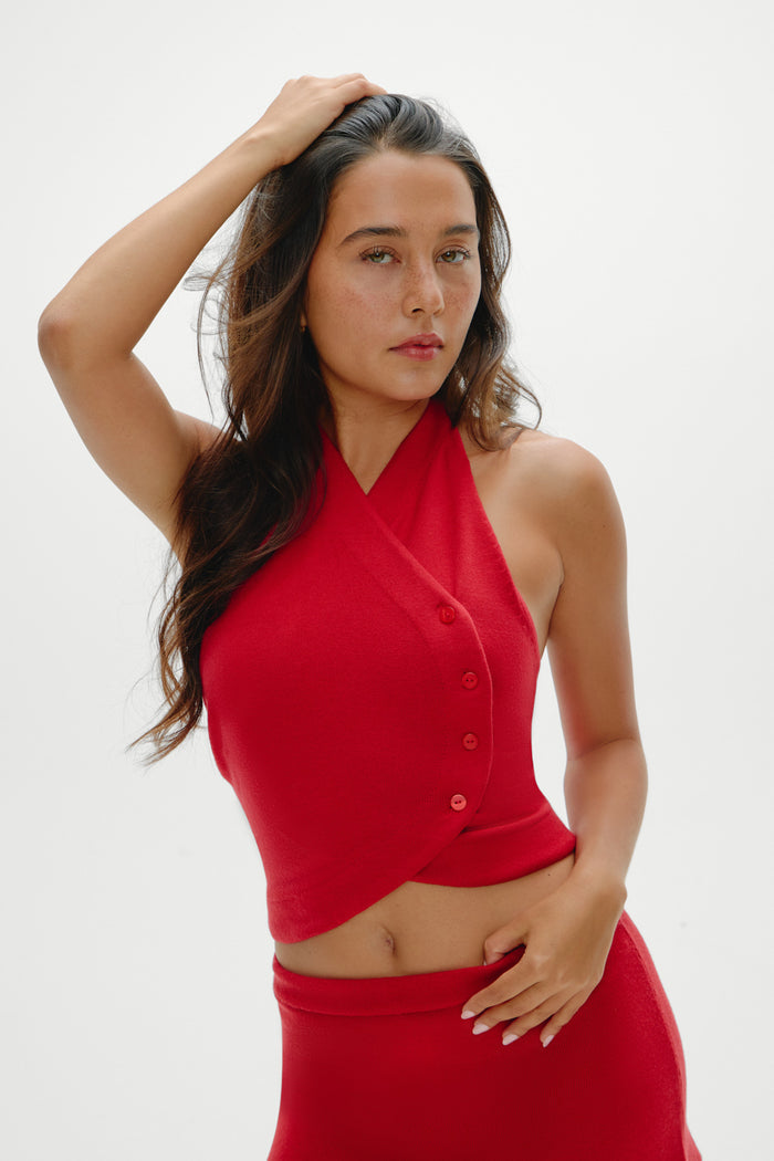 Ryder Halter Top - Heartstrings