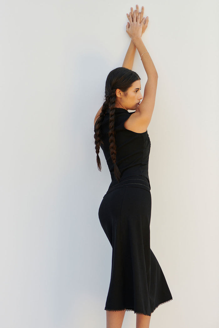 Salem Midi Skirt Eclipse
