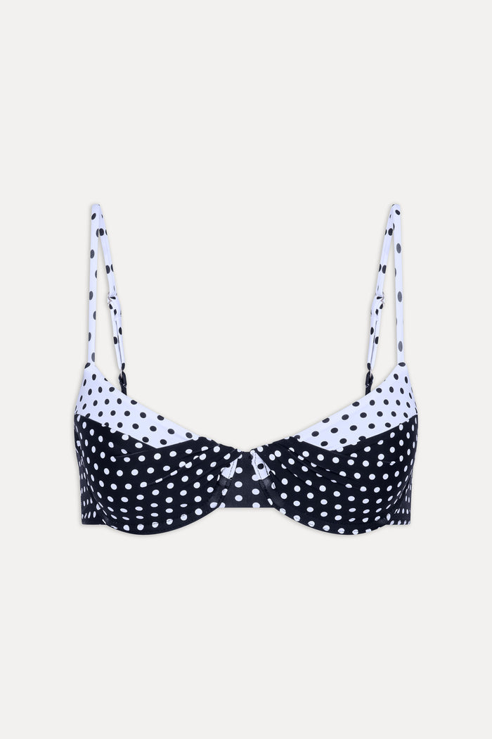 Nick Cheeky Bikini Bottom Classic Polka Dot