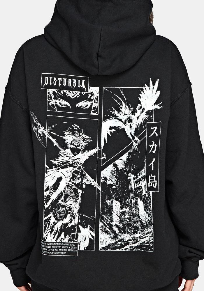 Scáthach Graphic Hoodie