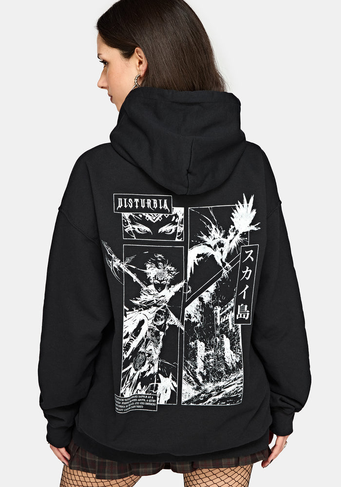 Scáthach Graphic Hoodie