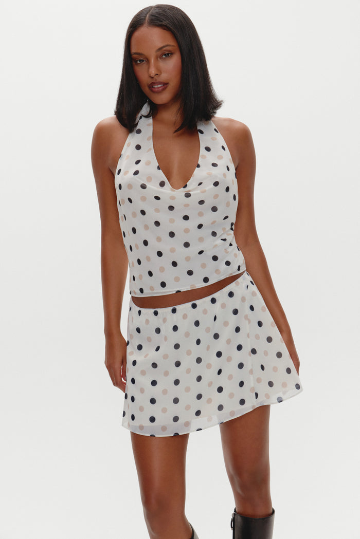 Serenity Mini Skirt - Moonstone