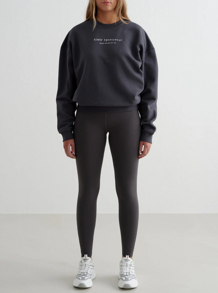 Shadow Grey Serif Sweatshirt