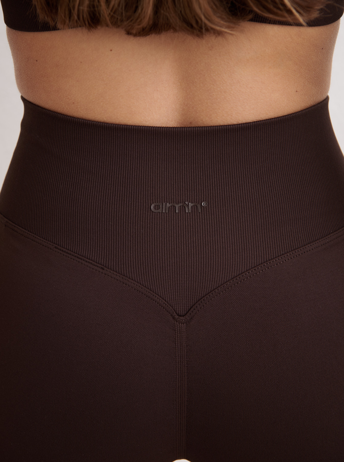 Shape Seamless Hotpants in Chocolate