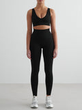 Shape Seamless Tights in Black