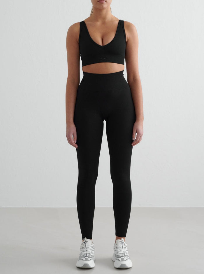 Shape Seamless Tights in Black