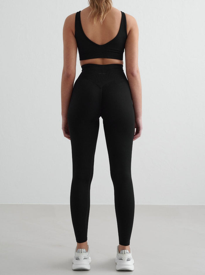 Shape Seamless Tights in Black