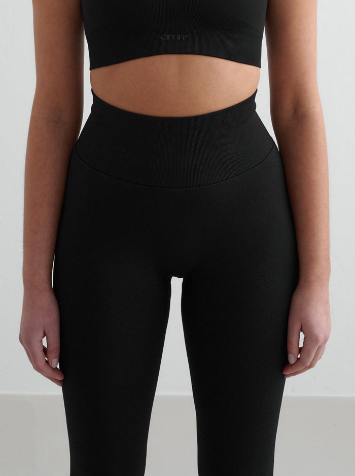 Shape Seamless Tights in Black
