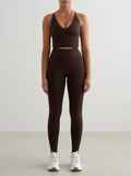 Shape Seamless Tights in Chocolate