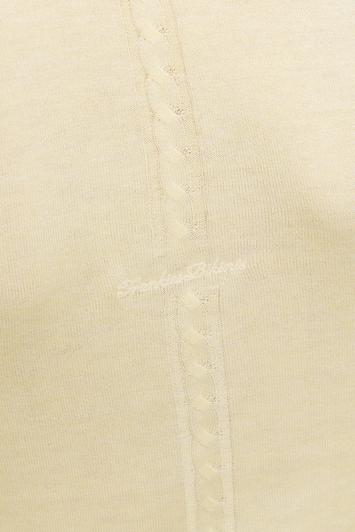 Sloane Knit Hoodie - Buttercream