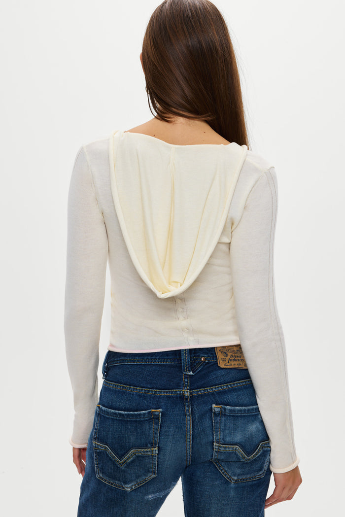 Sloane Knit Hoodie - Pillow