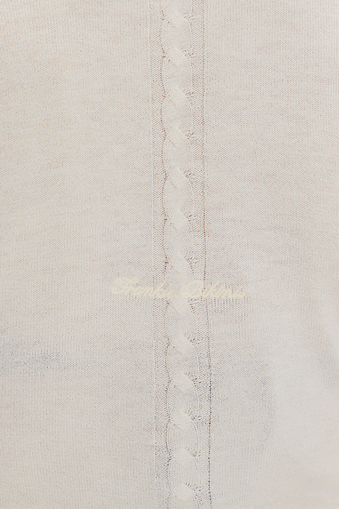 Sloane Knit Hoodie - Pillow