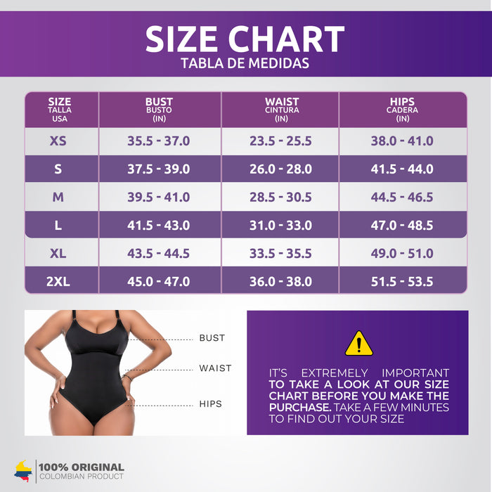 Snatched Body Bodysuit Tummy Control Thong Shapewear for Women