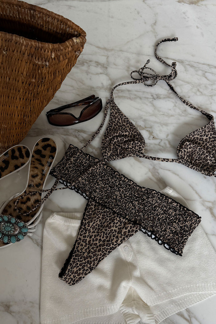 Sofie Micro Bikini Bottom Baby Leopard