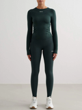 Soft Basic Long Sleeve in Deep Emerald