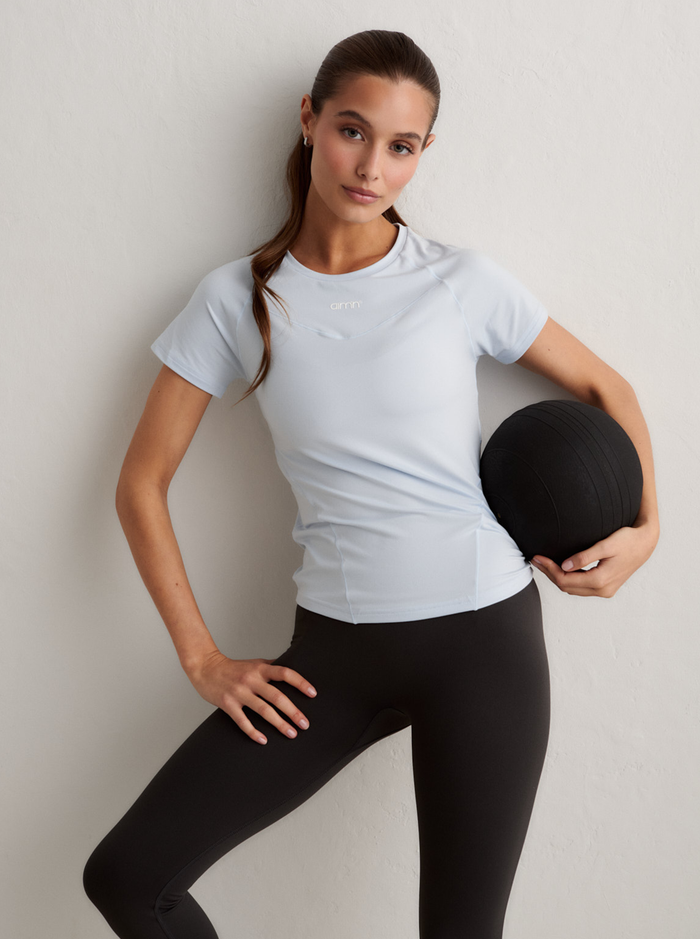 Soft Basic Short Sleeve in Aura