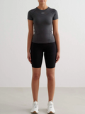 Soft Basic Short Sleeve in Shadow Grey